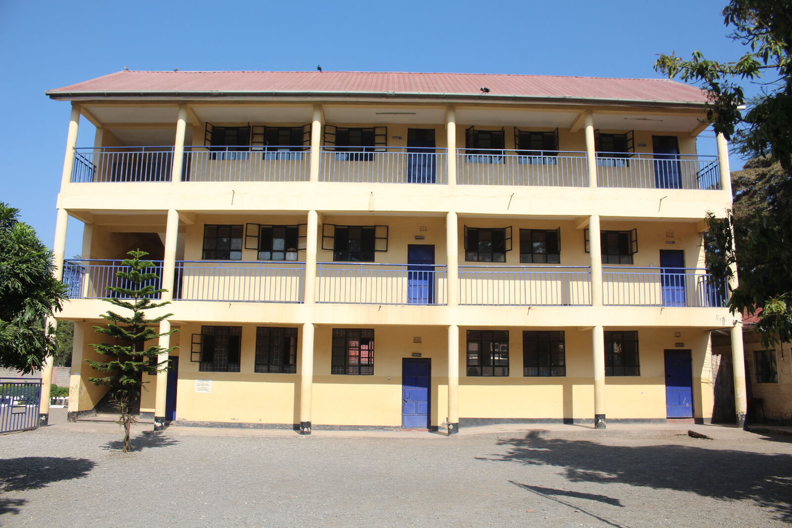 PCEA St Ninian's School main building in Nakuru